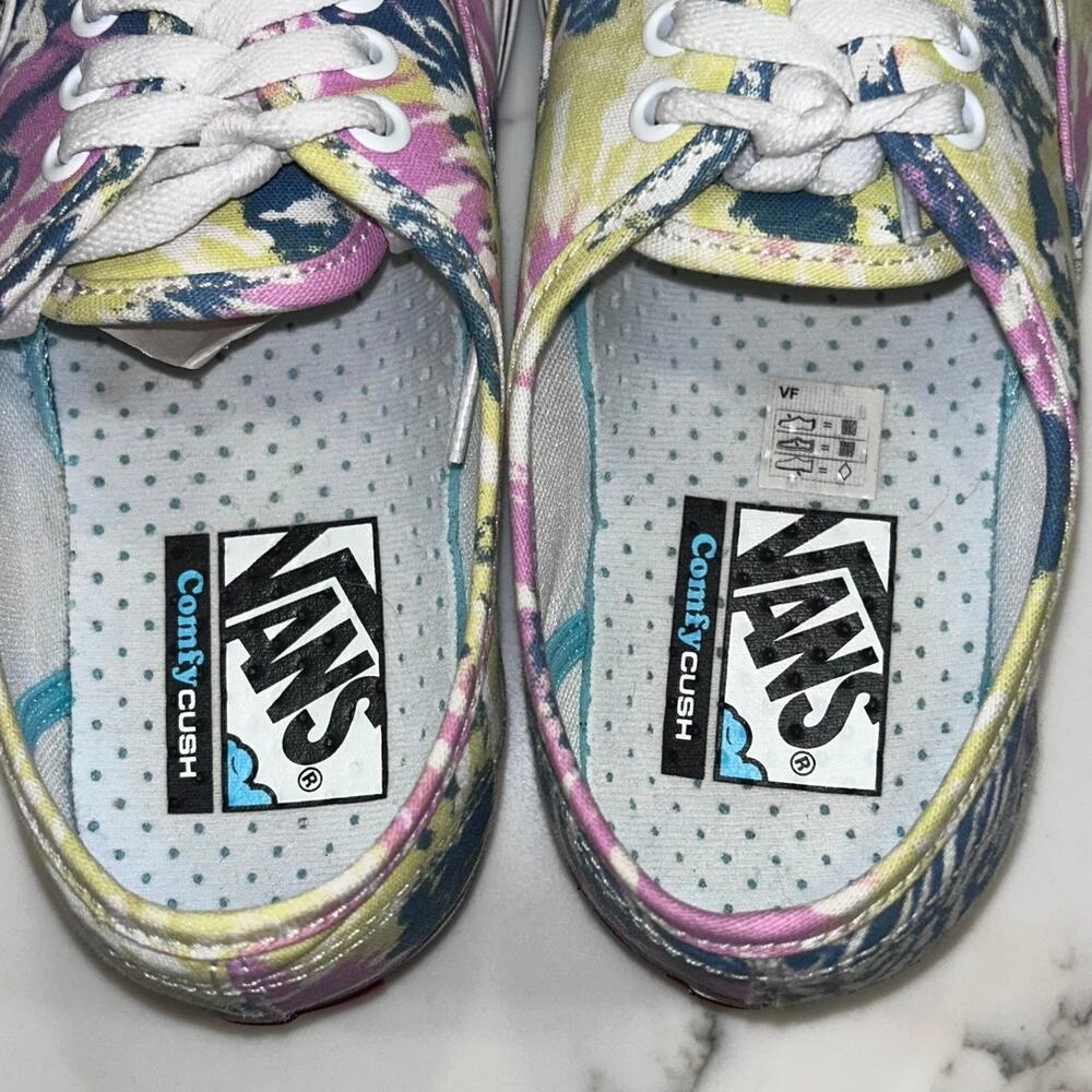 Vans off the Wall Comfy Cush Shoes Tie Dye Skate Sneakers Women's 8.5 Men's 7.0 - Picture 6 of 8